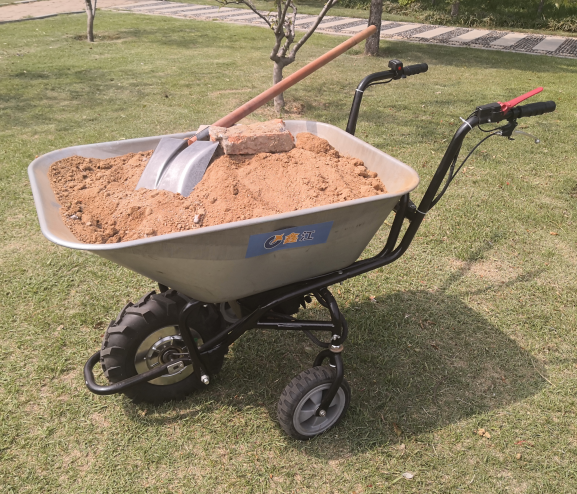 Electric wheelbarrow