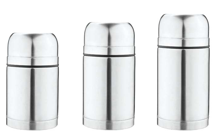 Stainless steel food jar
