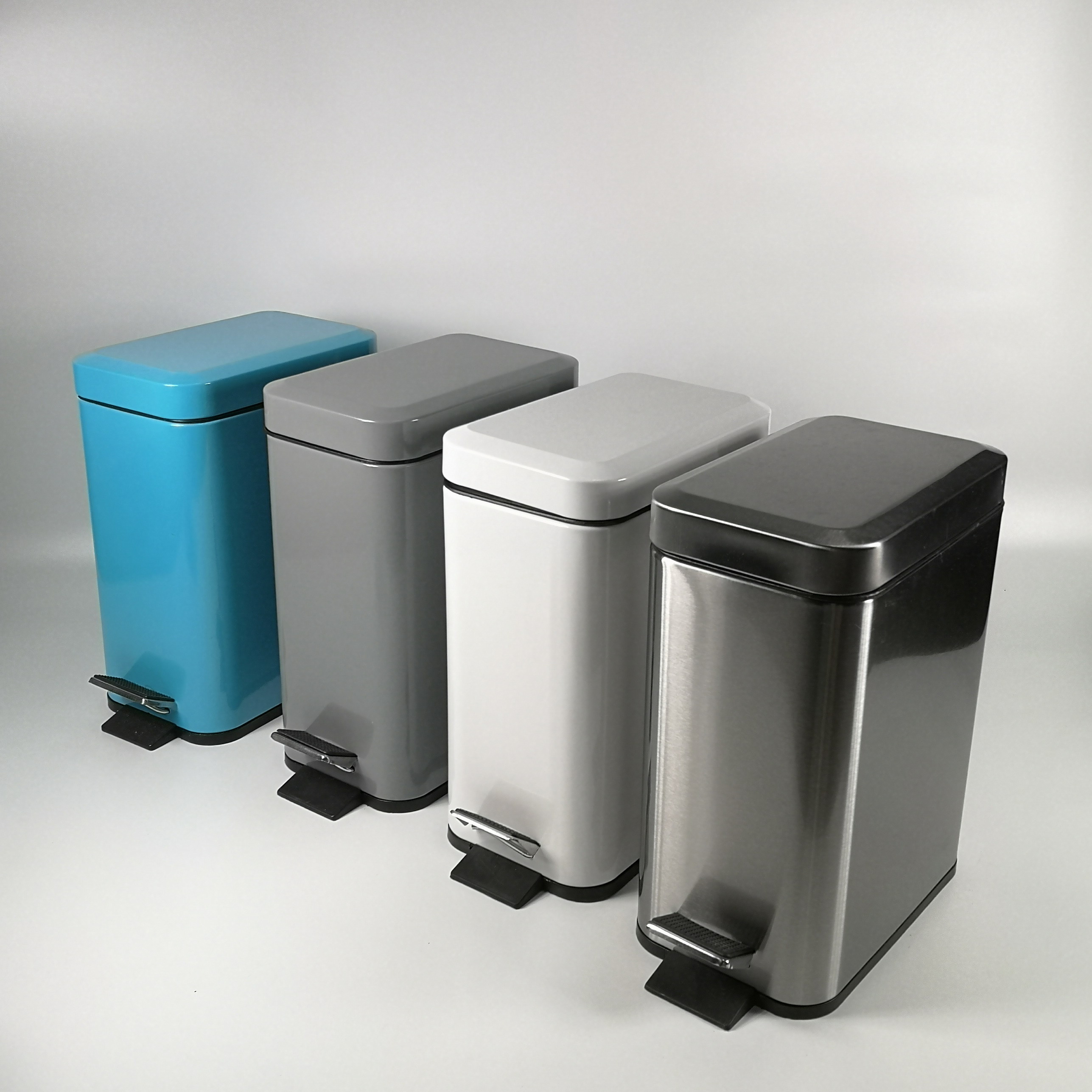 5L rectangular pedal bin