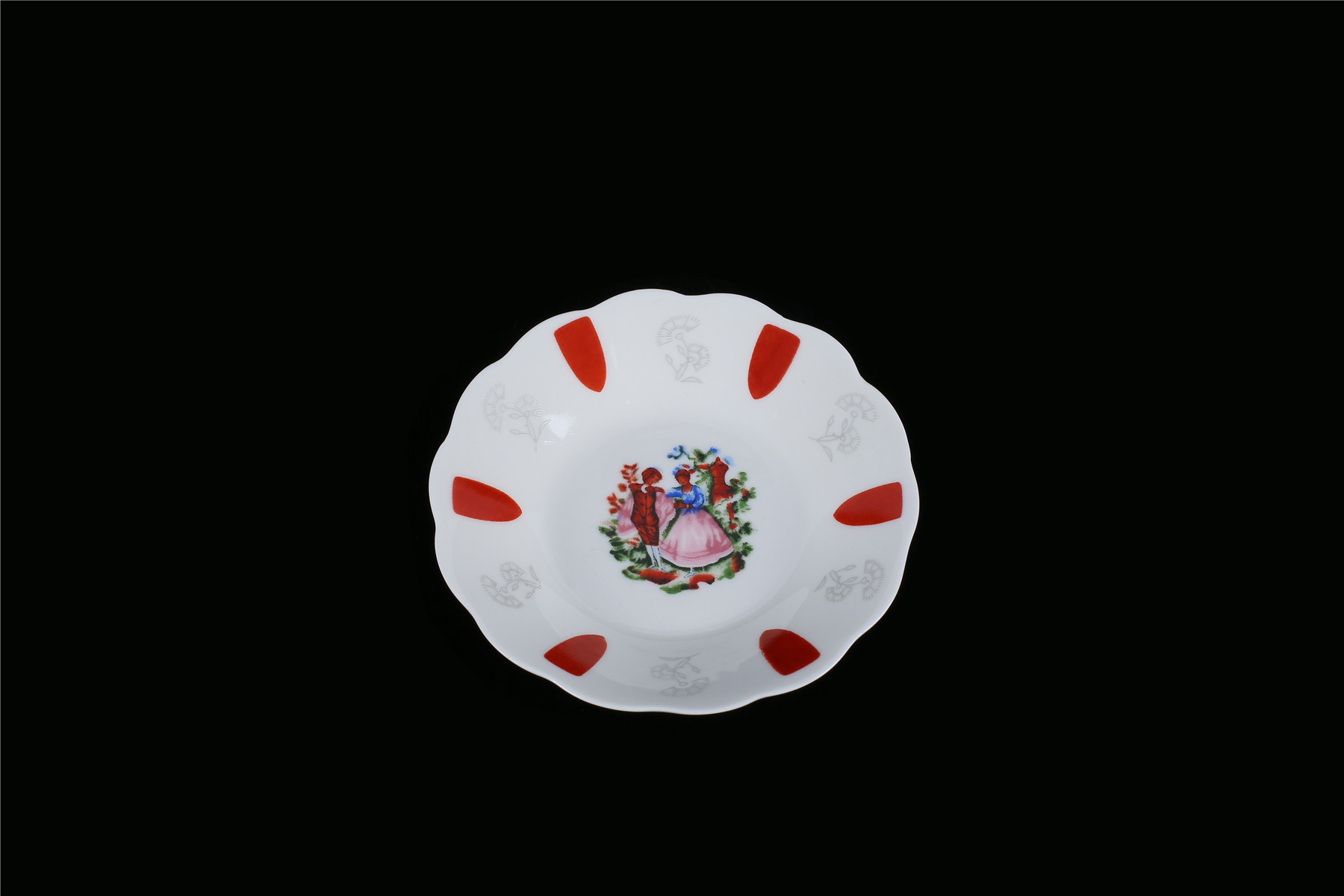 4.3" Porcelain Dish