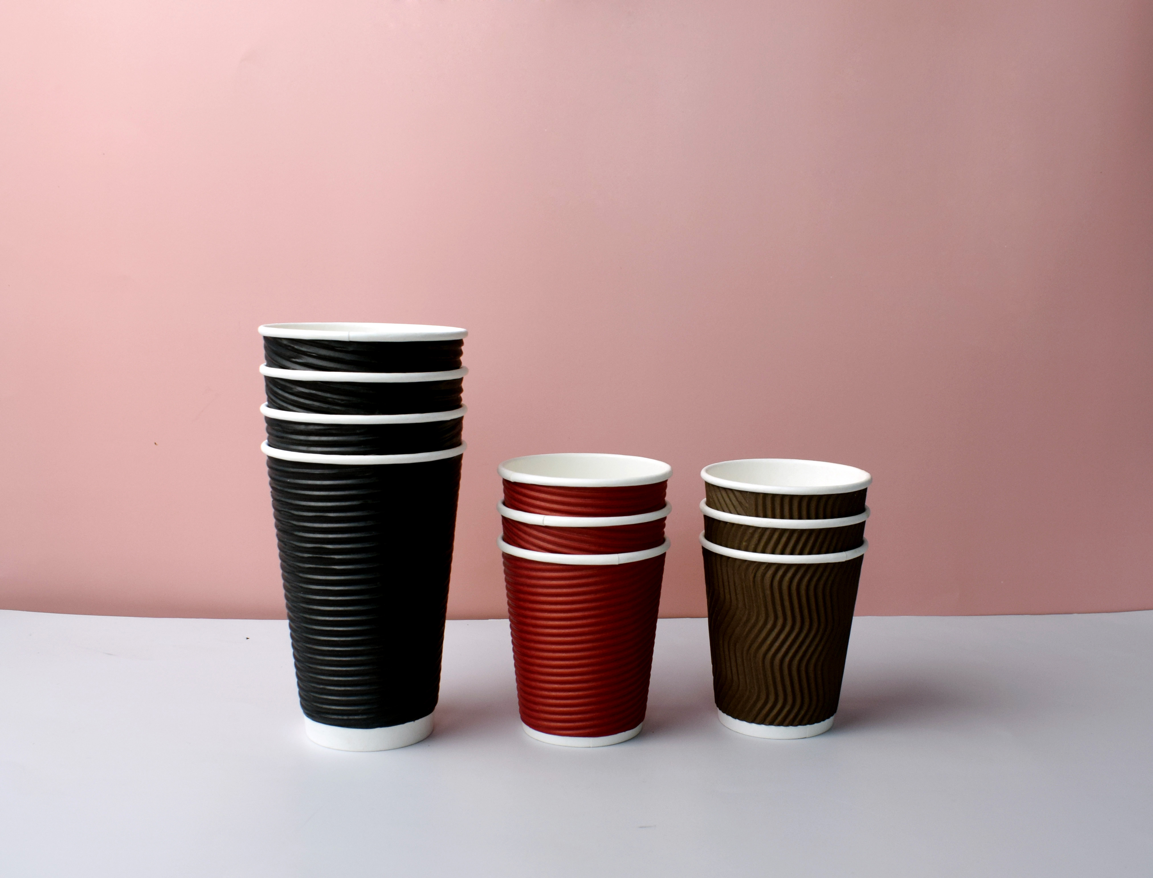 Ripple wall paper cup