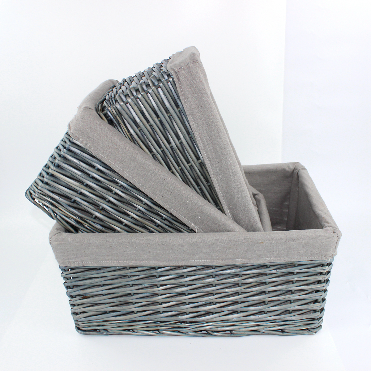 wicker storage basket willow storage basket wicker basket with liner