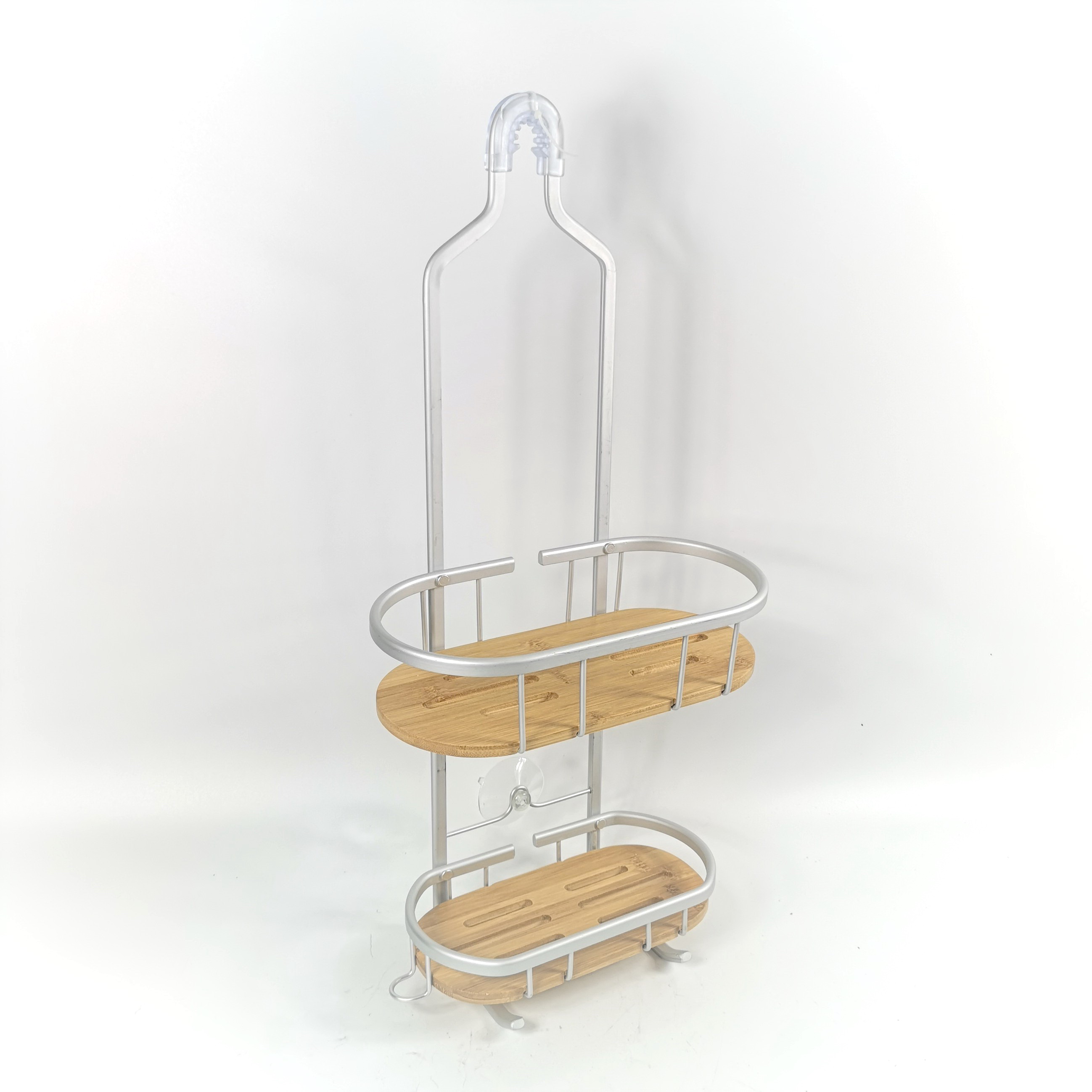 2 tier alu bath rack