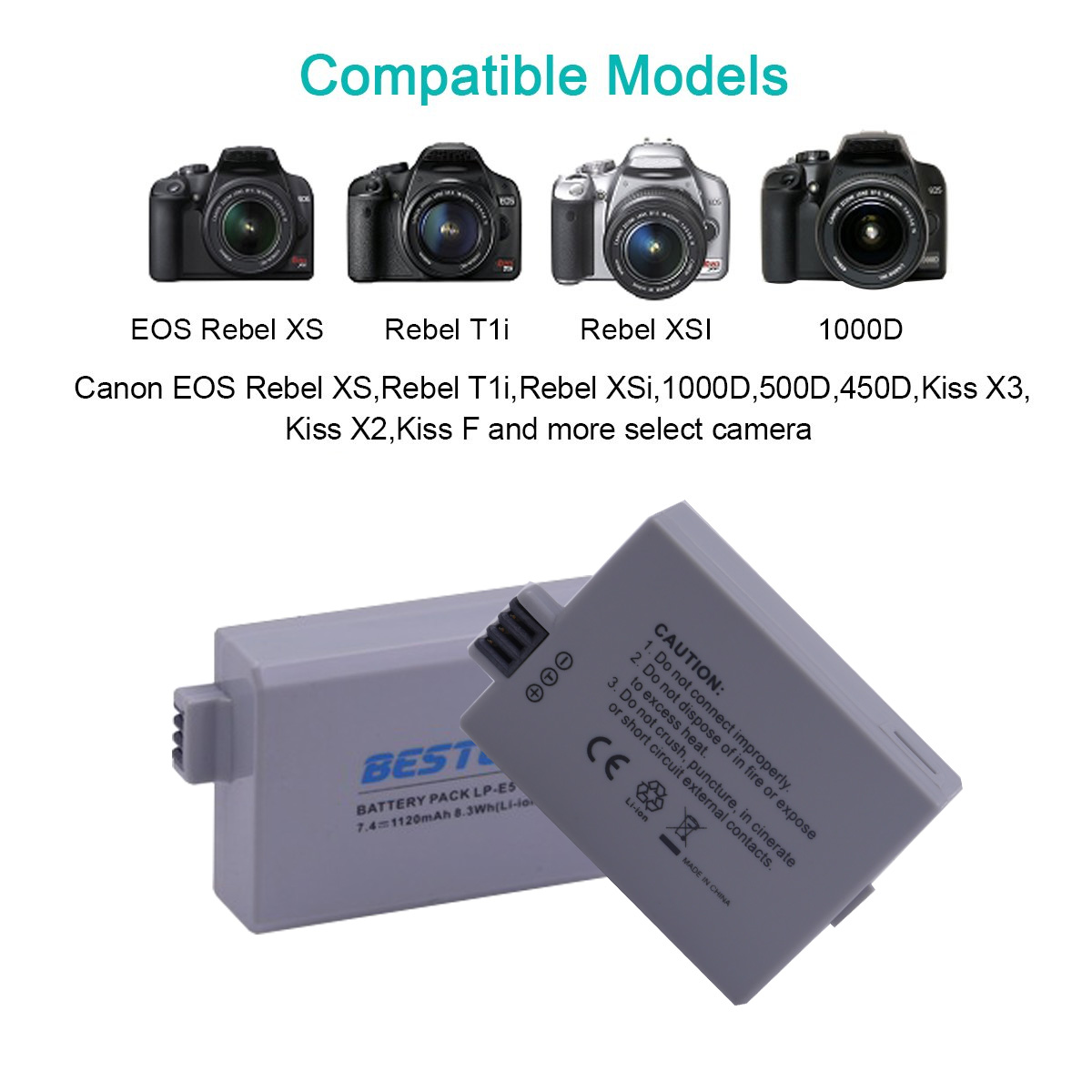 LP-E5数码相机电池及充电器套装