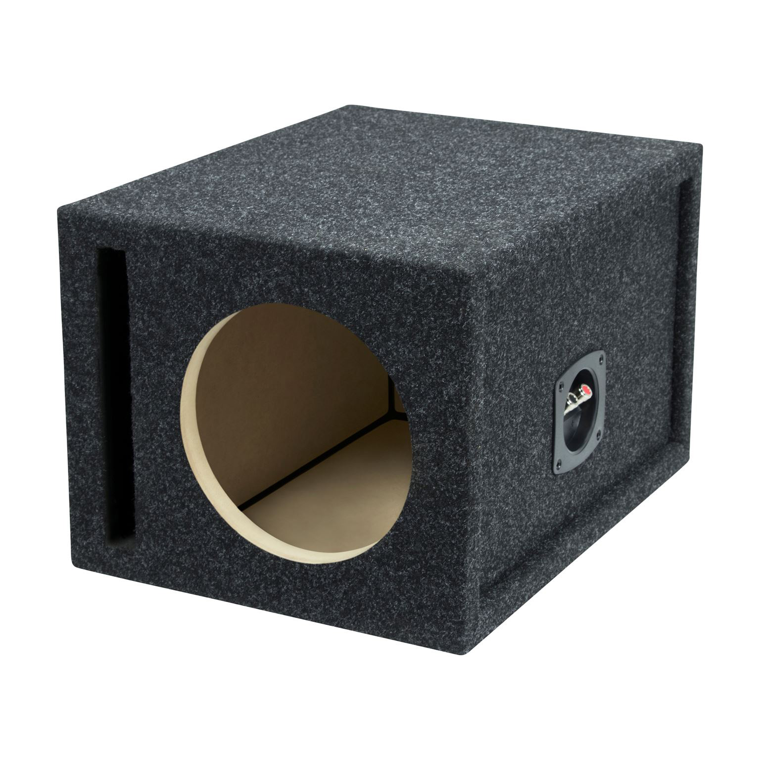 MDF Empty Bass Enclosure Speaker Box for Car Truck SUV, Wooden Car Subwoofer Box Empty Subwoofer Box