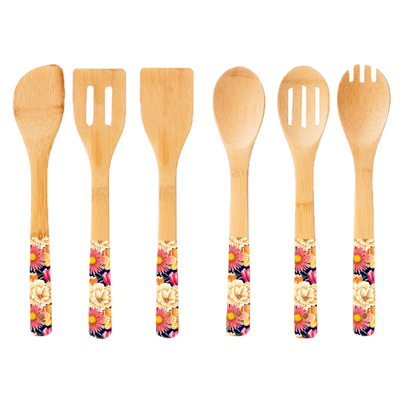 Set/5 Bamboo Tools w/Printing decal