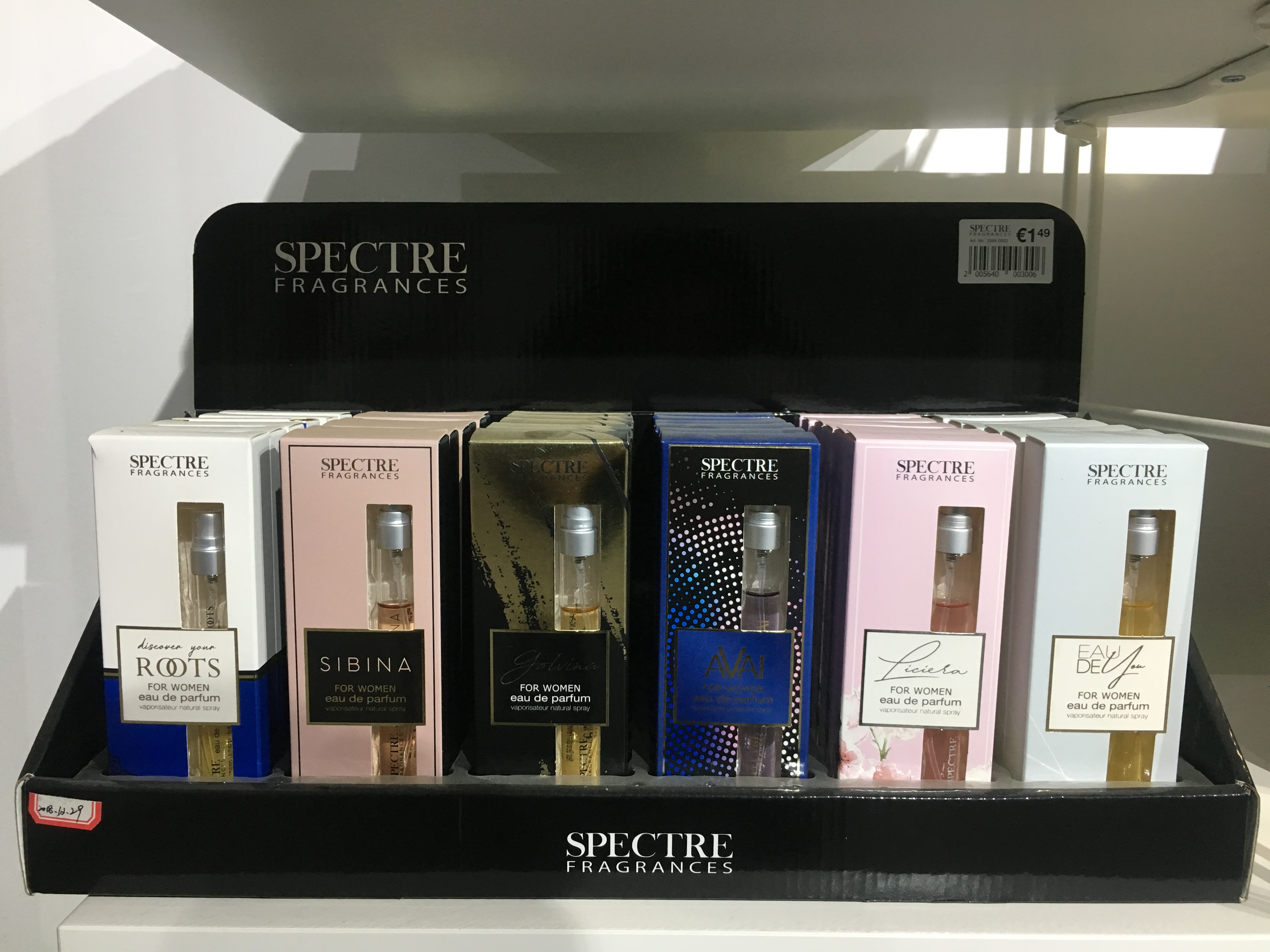 BK MINI BOTTLES 000 10ml display