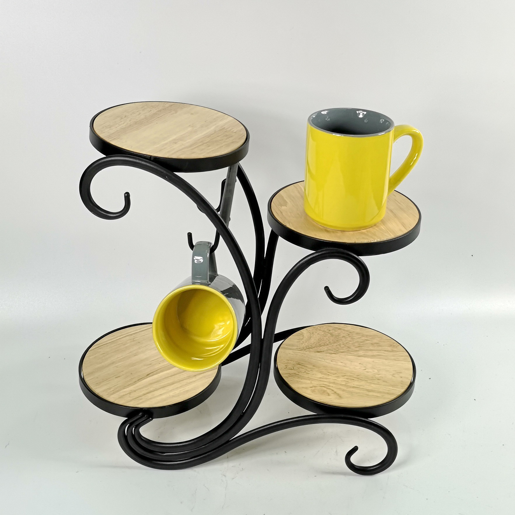 Coffee cup rack