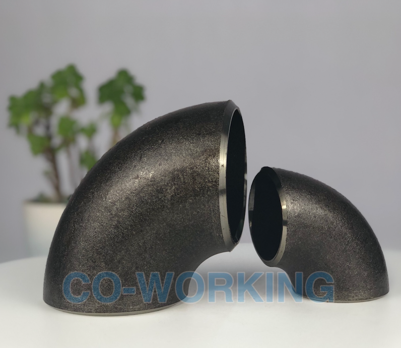 1D radius steel elbow