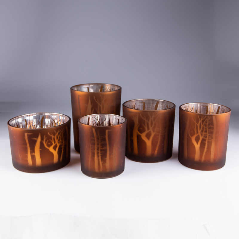 Glass candle Holder for table, Tealight Holder, Votive Candle Holder