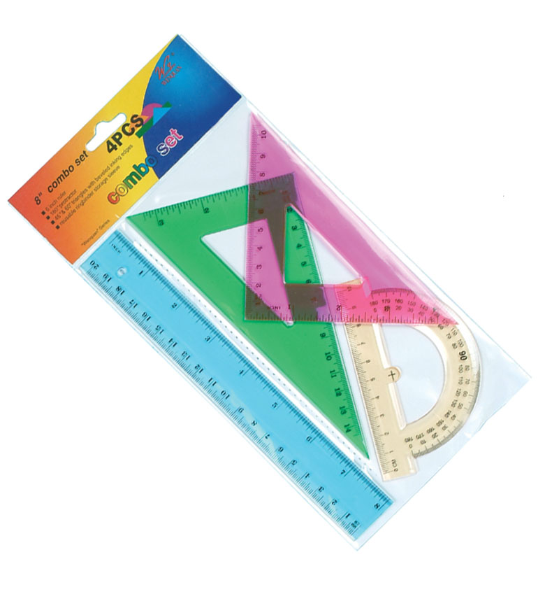 20cm Ruler Set