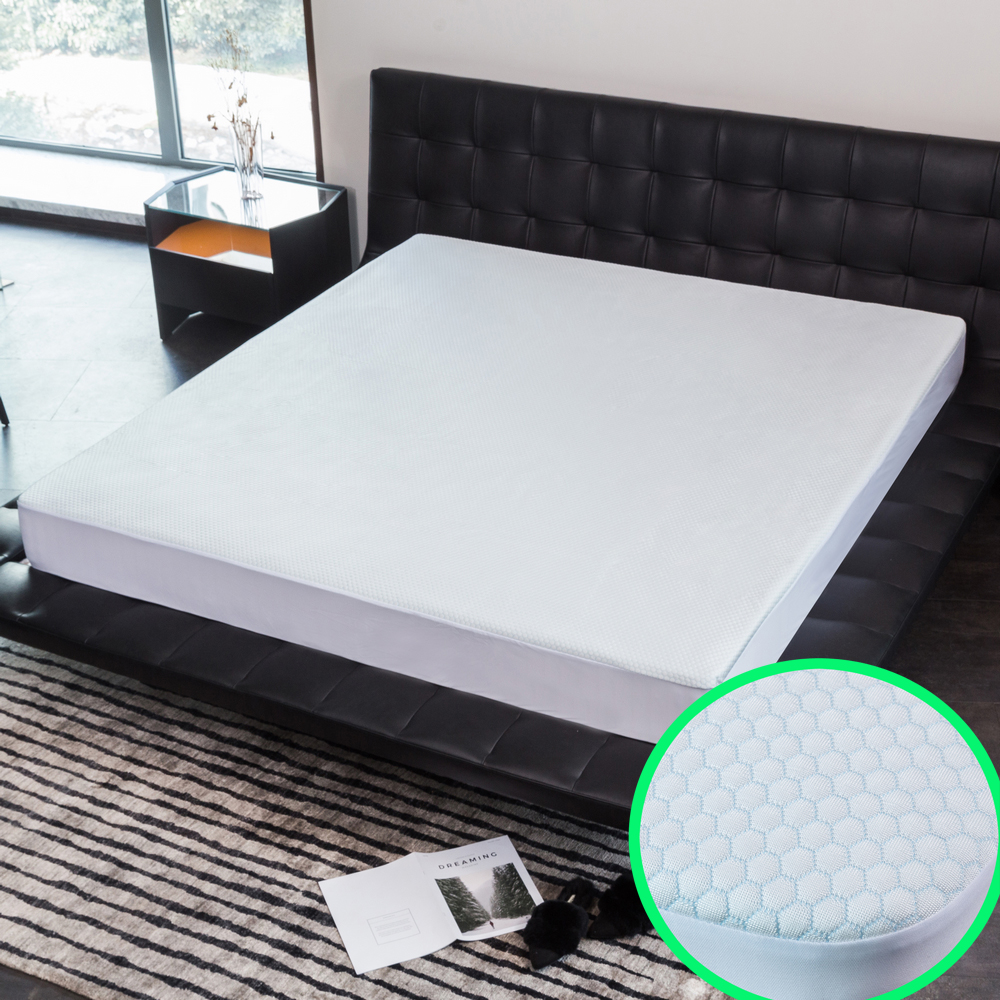 Nylon cooling mattress protector coolmax