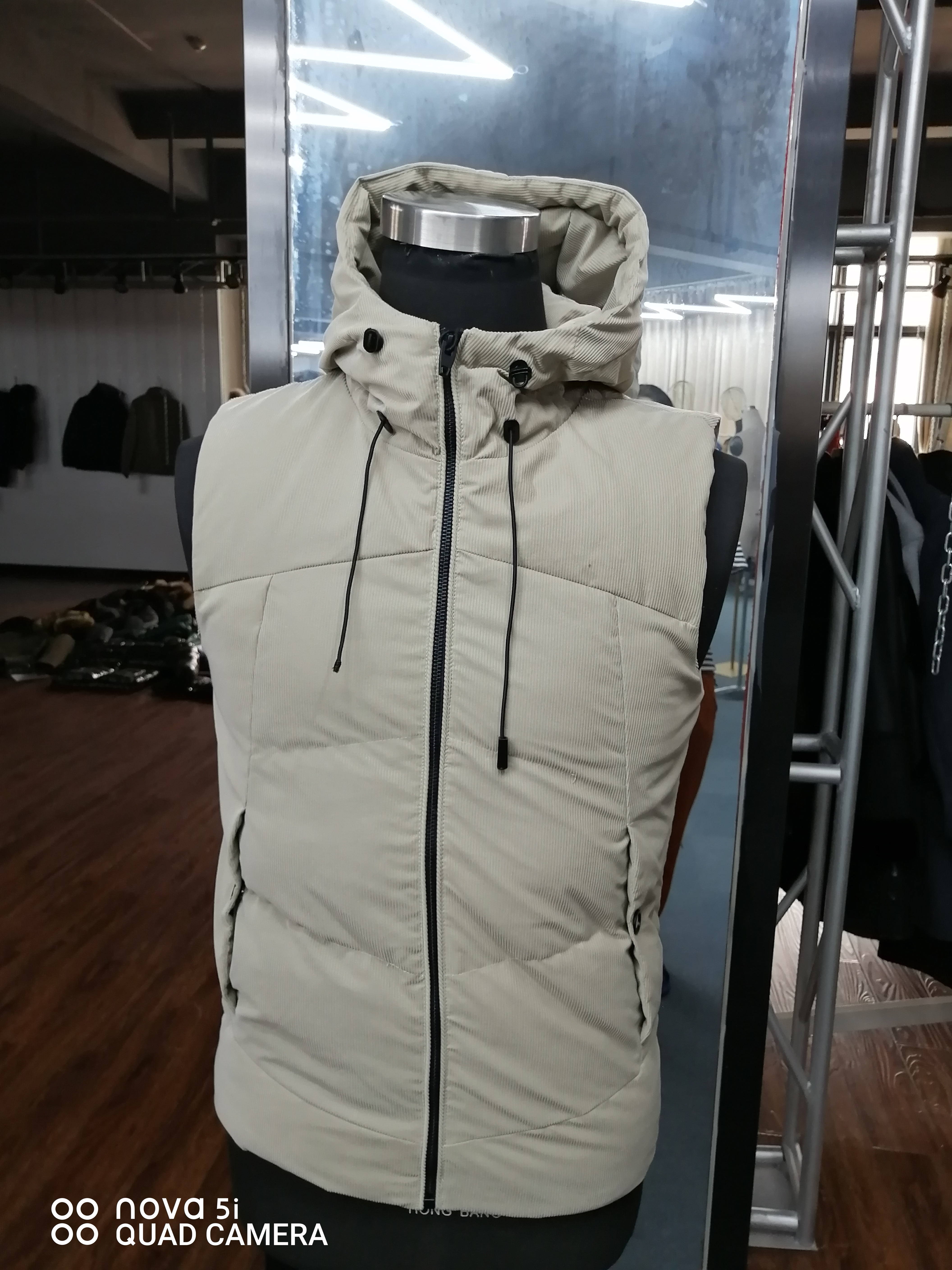 men's padding vest