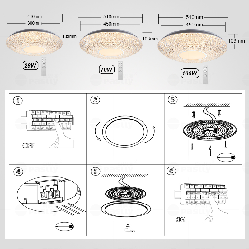 LED ceiling lamp