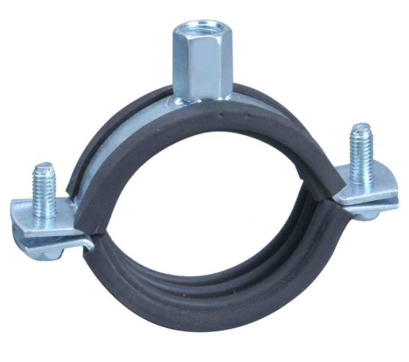 Heavy Pipe Clamp With Rubber