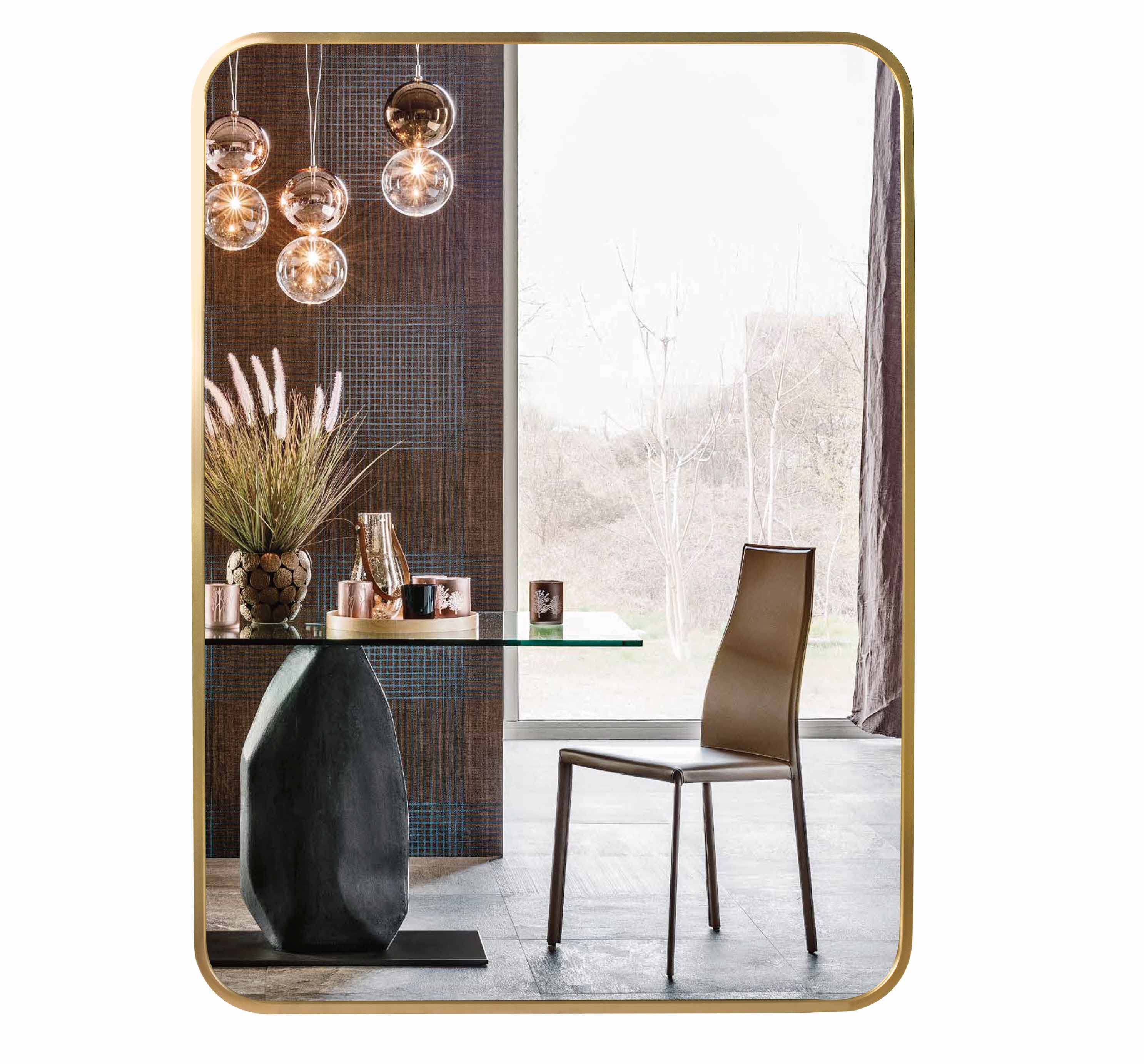 Aluminum Retangular mirror