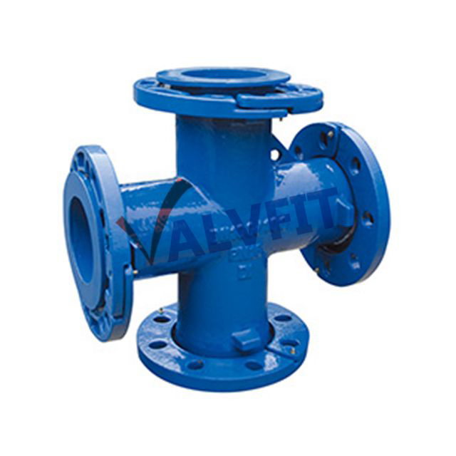 Loose flange cross