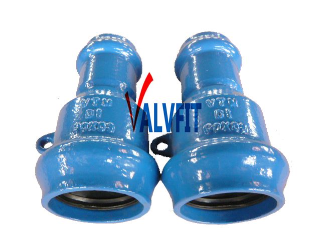 Ductile Iron Fittings Double Socket Reducer For Upvc Pipe