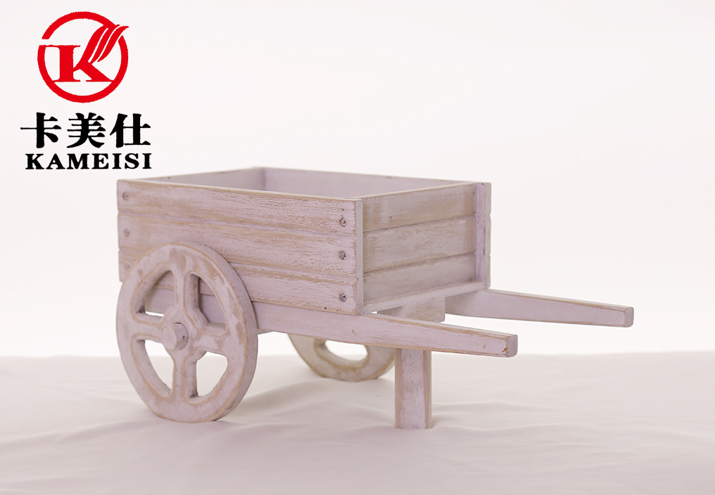 wooden cart