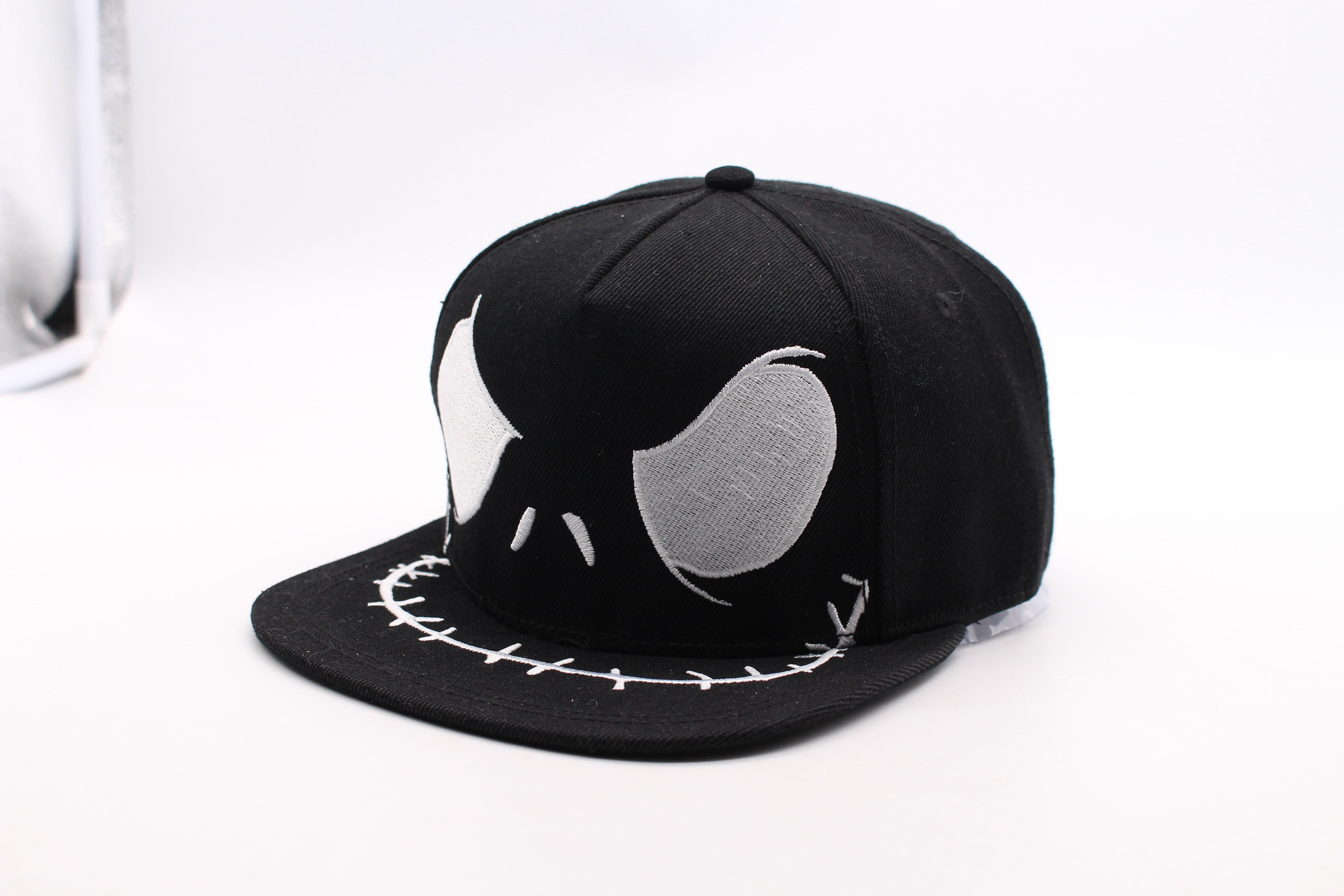 men's peaked cap with embroidery