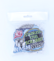 Stainless steel cleaning scourers