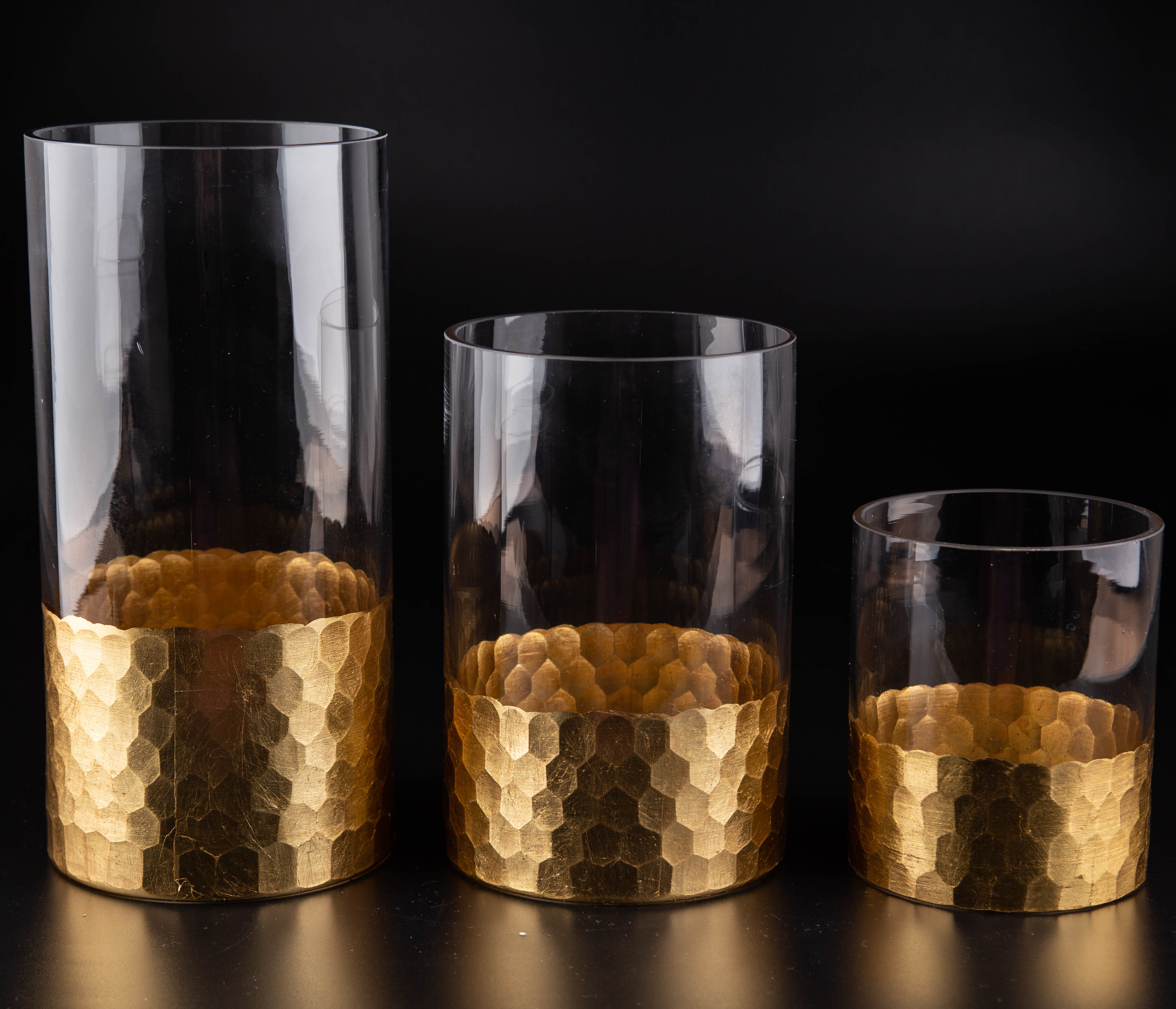 Glass vase for flower, decorative vase, luxury decoration flower vase