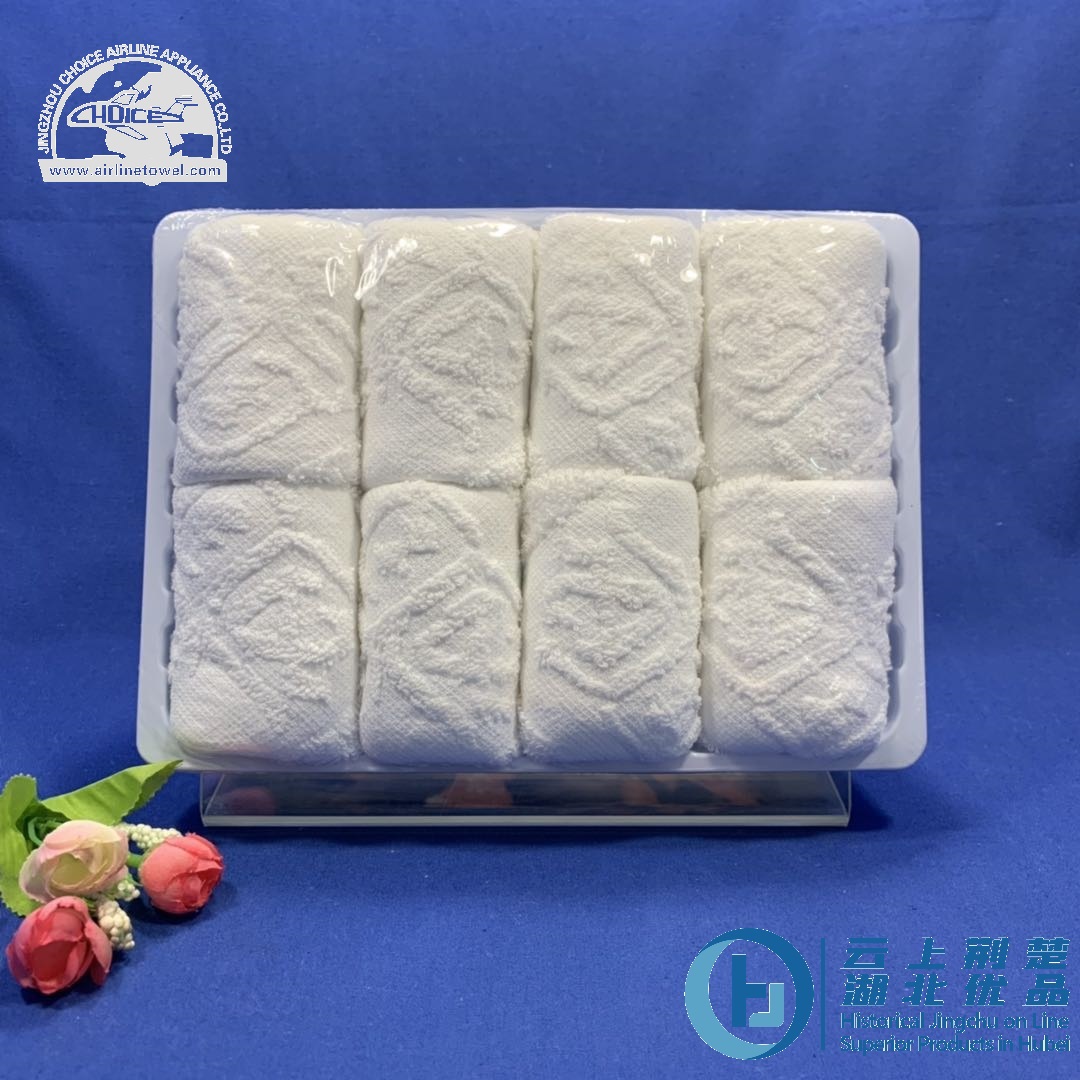 First class 100% Cotton Jacquard AirlineTowel