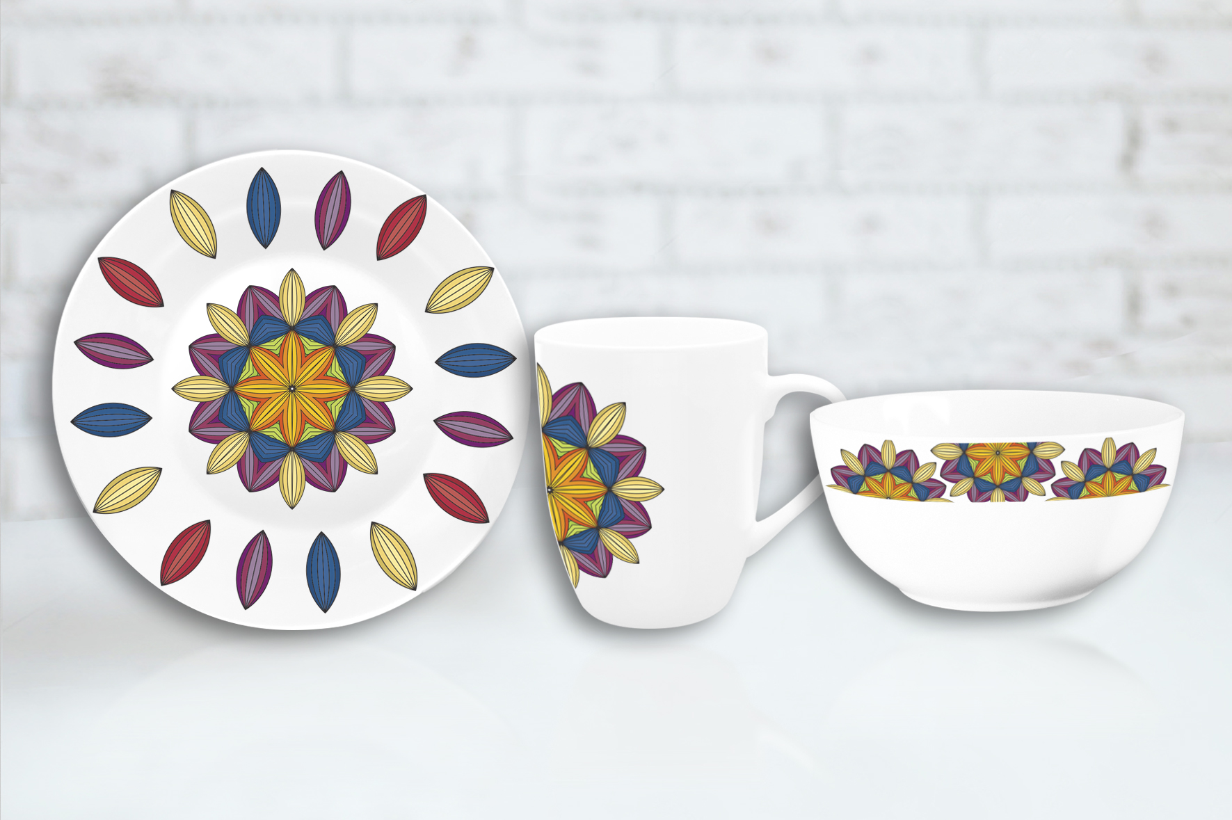 LILING CERAMIC WORLD CO.,LTD – plato de cerámica 1