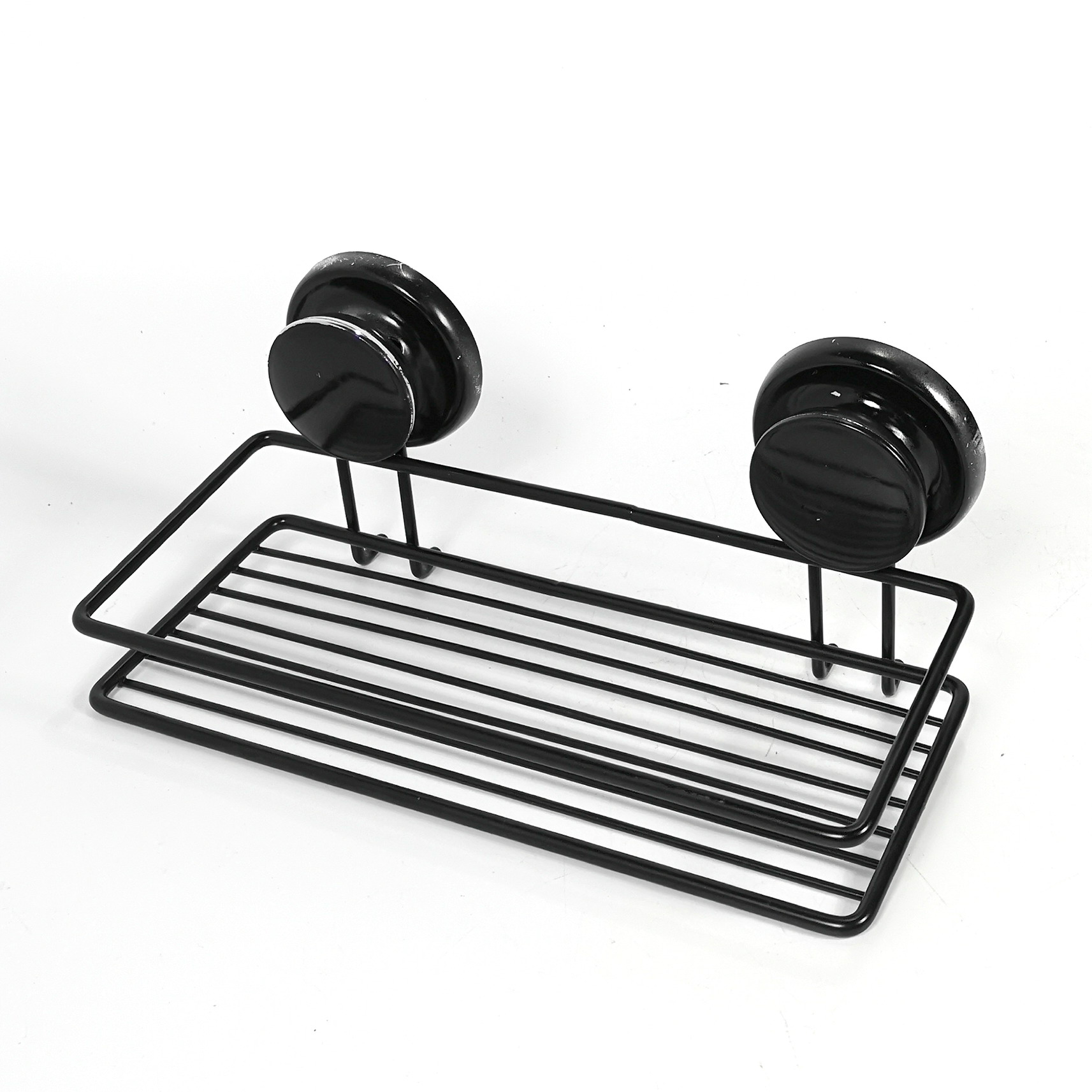 Bathroom rectangle rack( with suction cup)