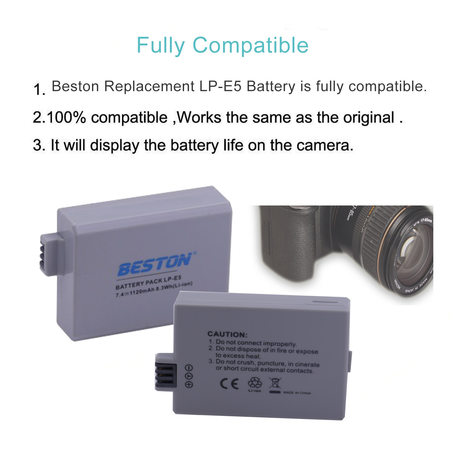 LP-E5数码相机电池及充电器套装