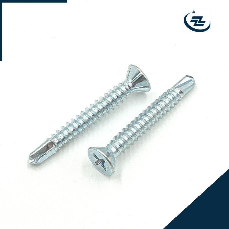 Contersunk Self Drilling Screw With Ribs