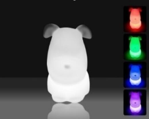 LED RGB 狗型灯
