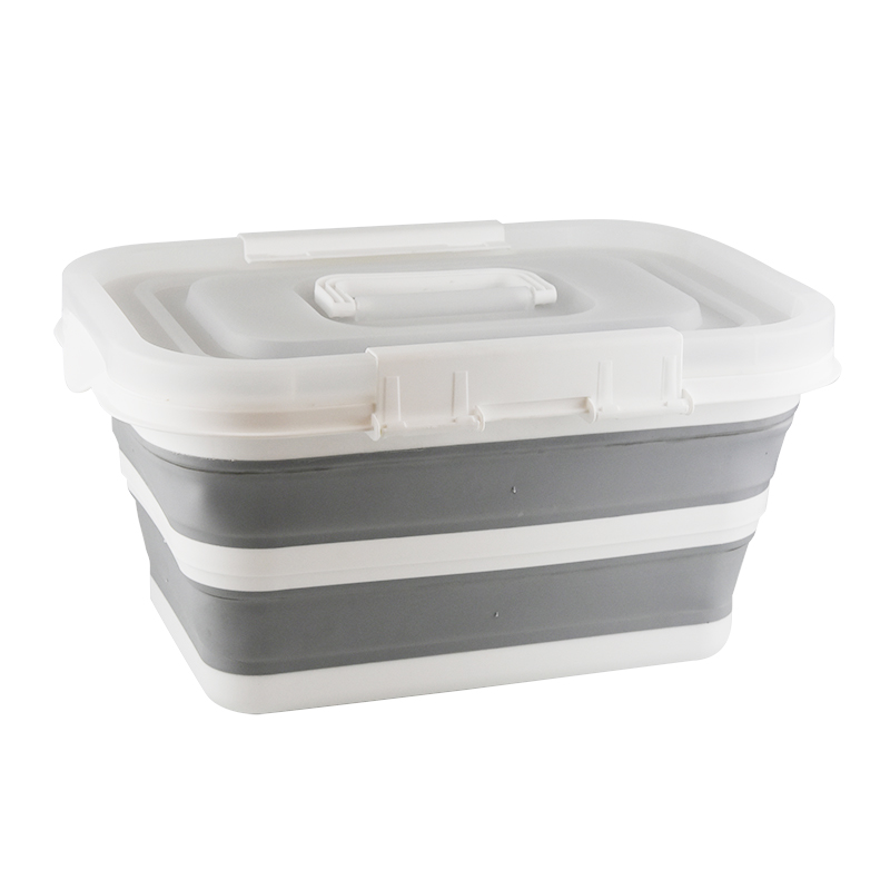Foldable Storage Basket with cover