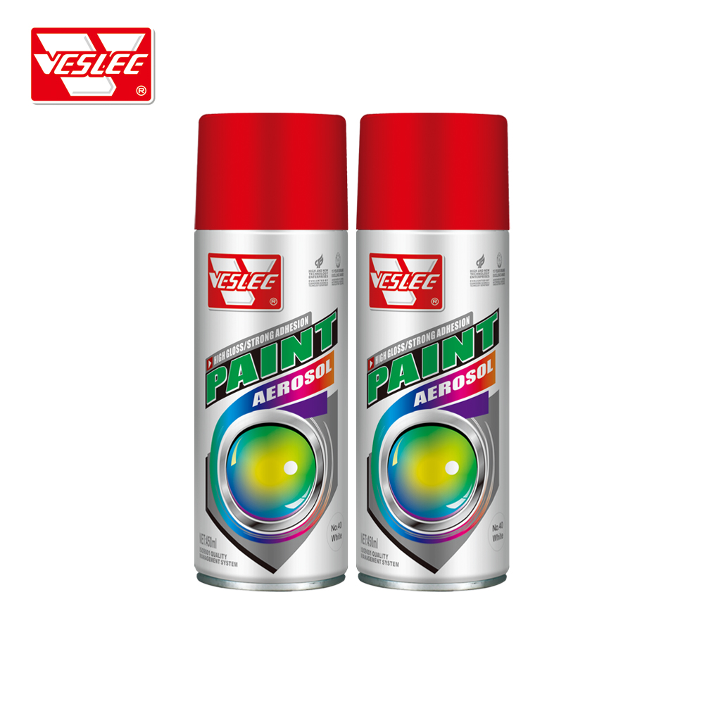 Veslee car red spray paint