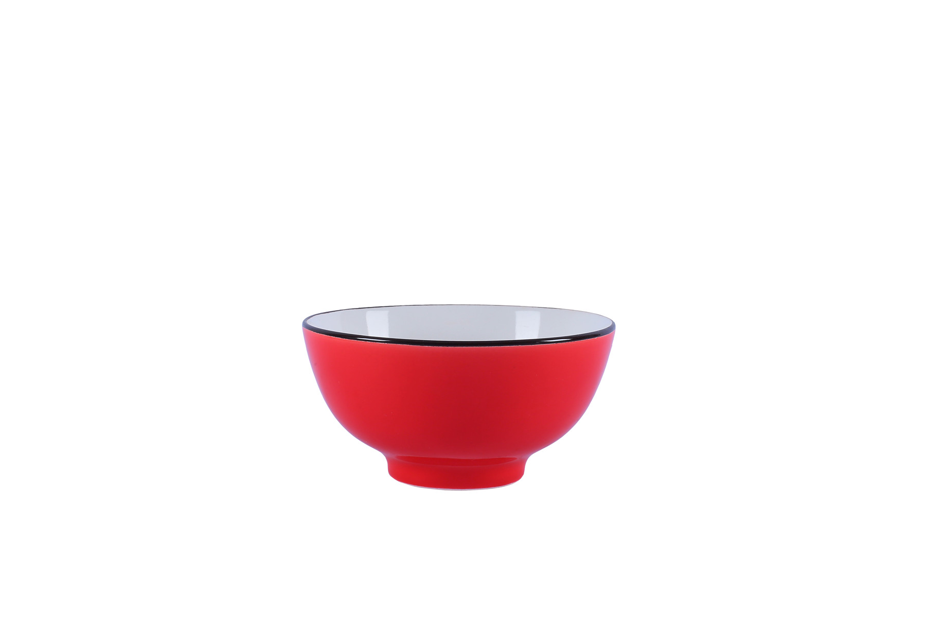 Red Glaze Porcelain Bowl