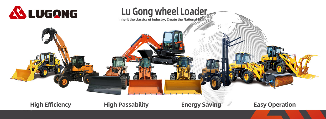 LUGONG L938 2.2ton small wheel loader  high quality loaders for sale