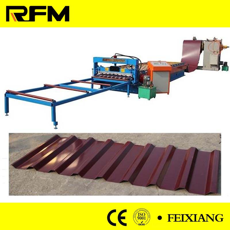 Roof and wall roll forming machine