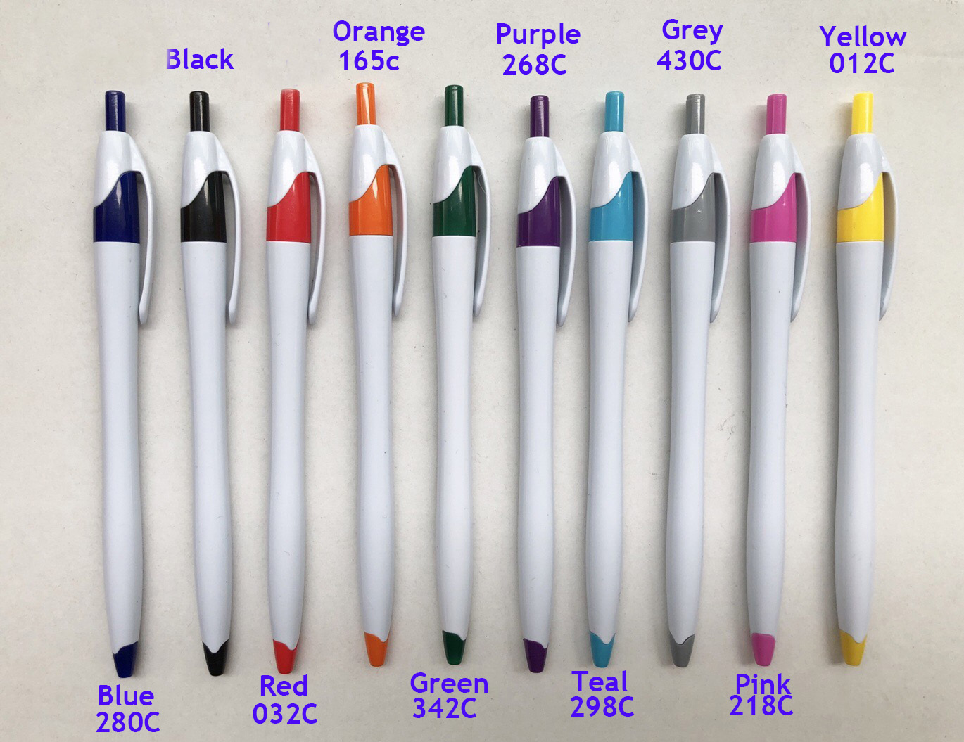 Plastic ball pen