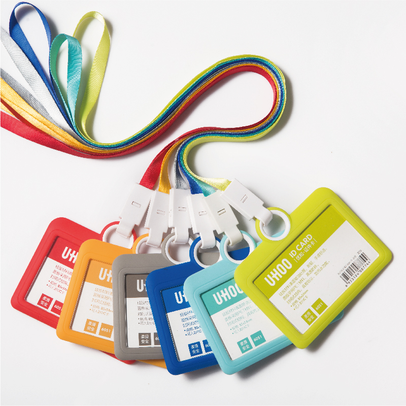 Silicone ID card holder