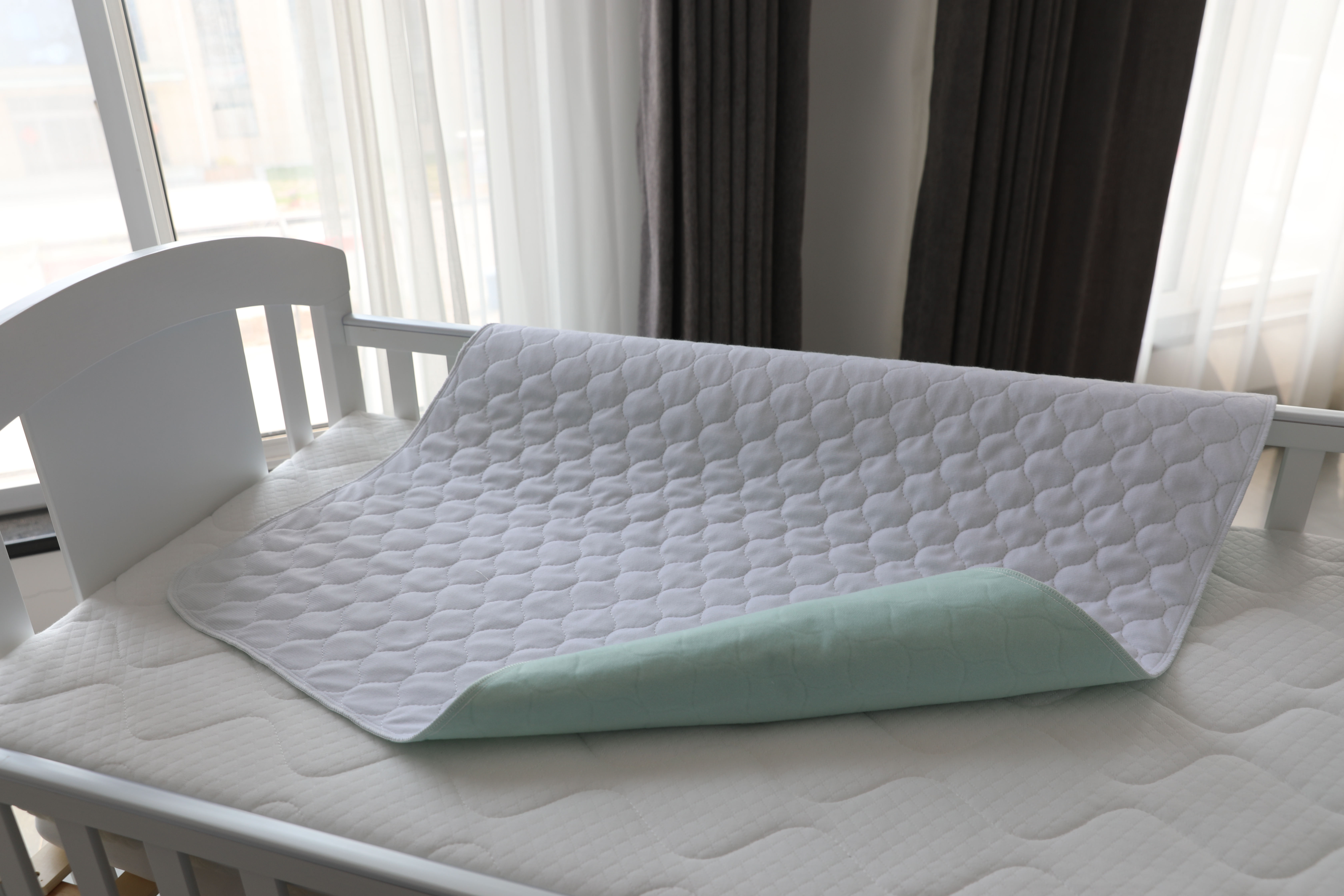 Highly absorbent washable underpad, bed pad