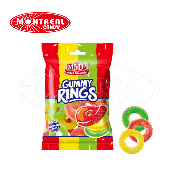 MMF Sour Rings Gummy Candy
