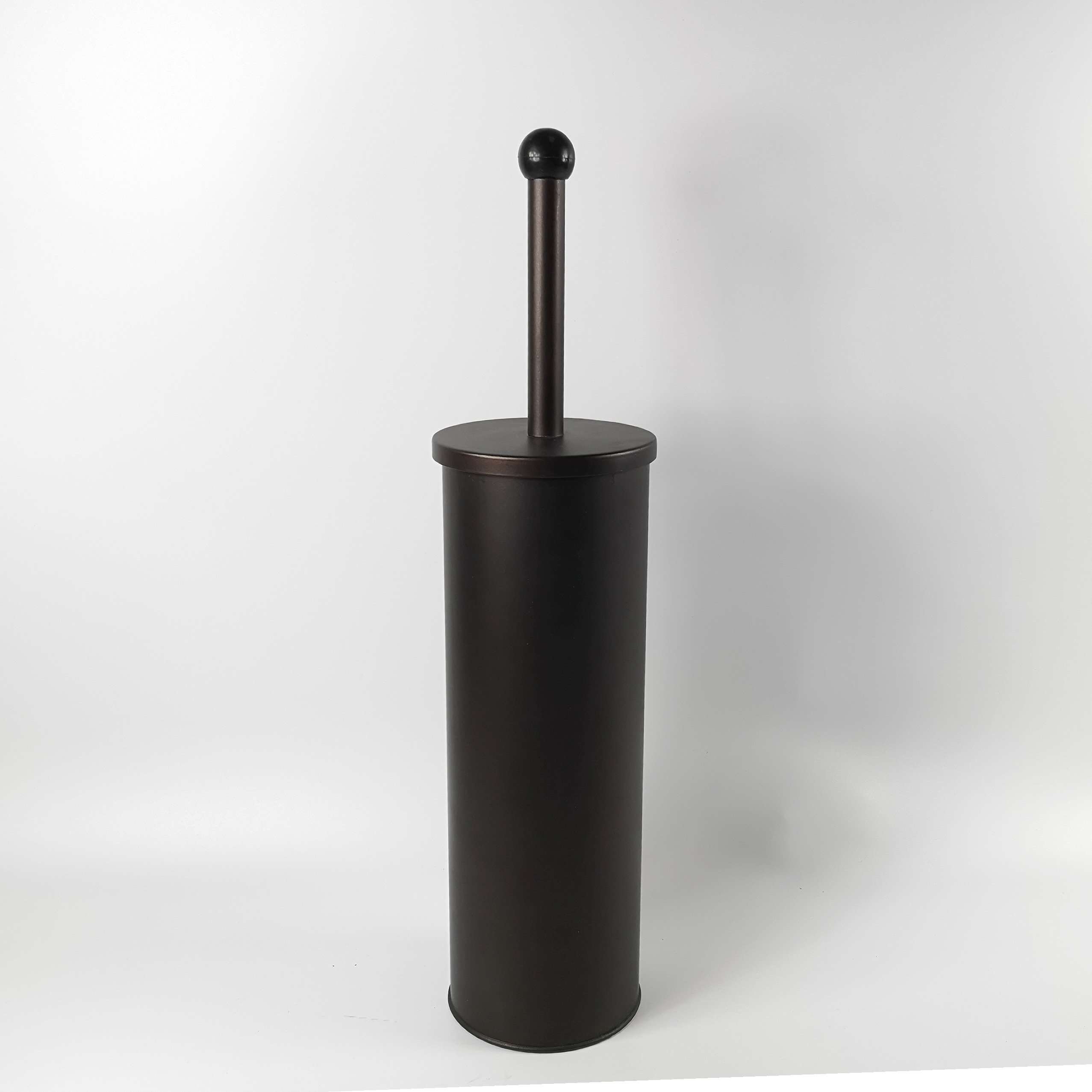 Bronze toilet brush holder