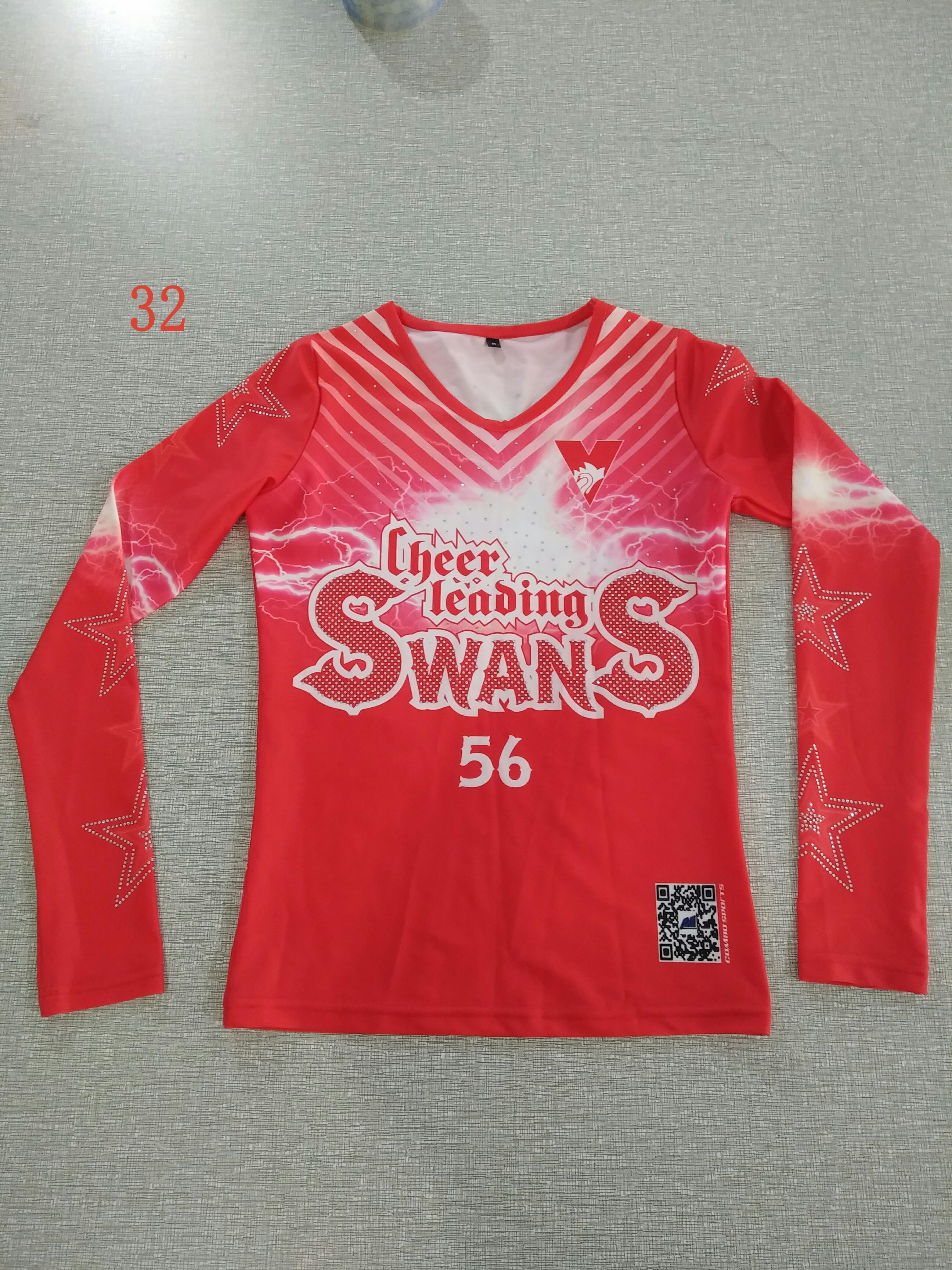 Cheerleading top