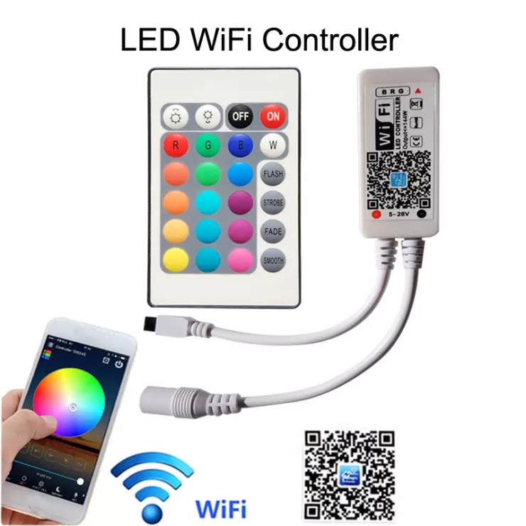 1-LED STRIP LIGHT 5050 30LED WIFI CONTROLLER(复制)