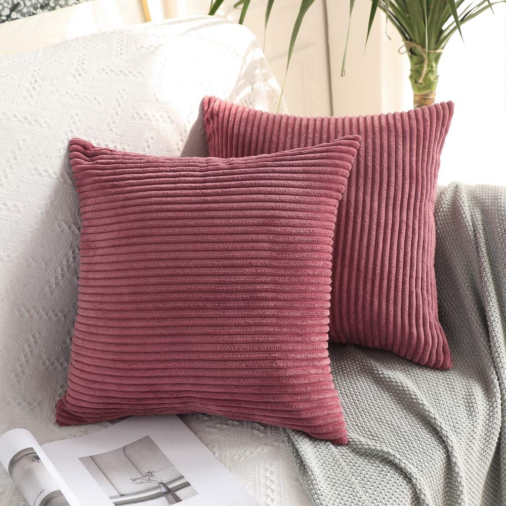 Corduroy pillow