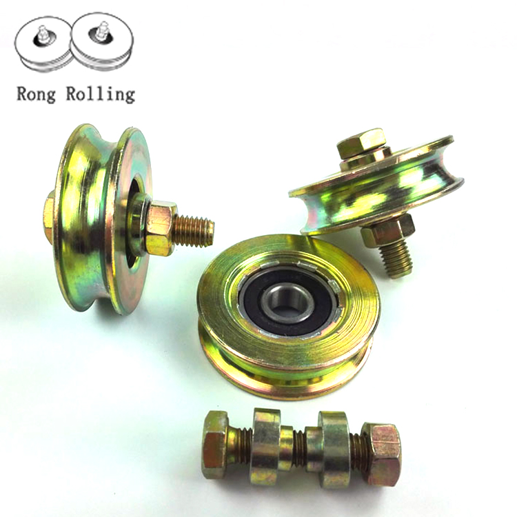 Rong Rolling brand U617,Sliding gate rollers with U-groove