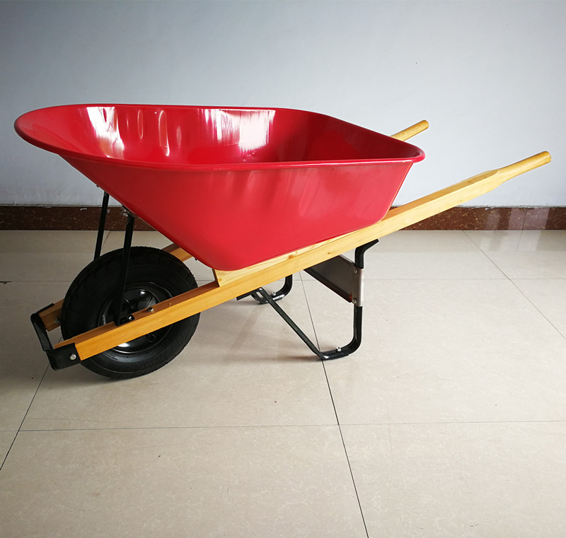 Wooden Handle Wheelbarrow