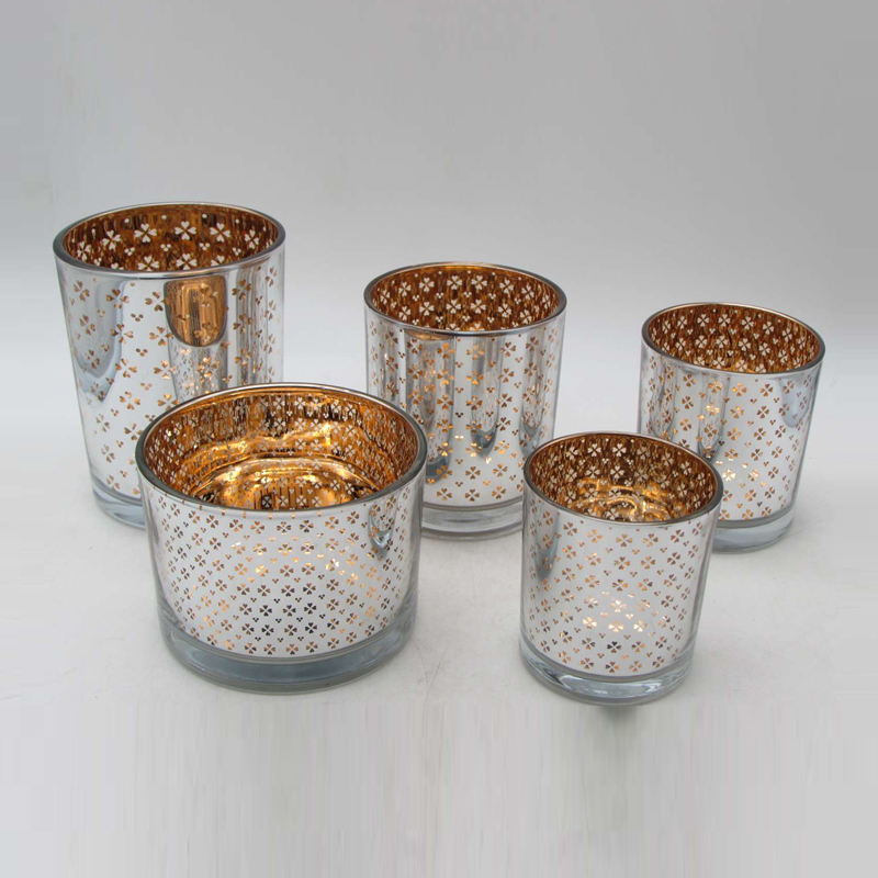 Glass candle Holder for table, Tealight Holder, Votive Candle Holder