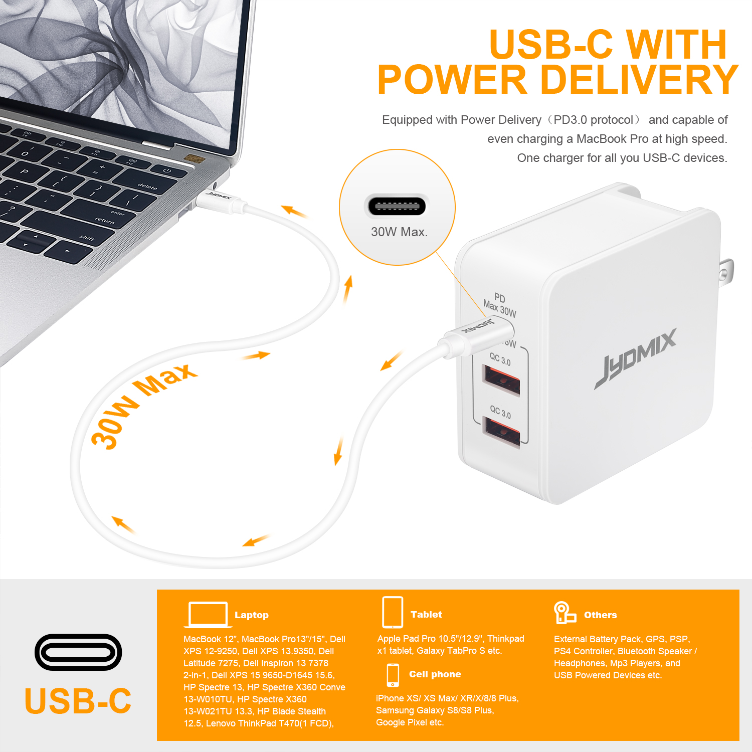 USB C充电器