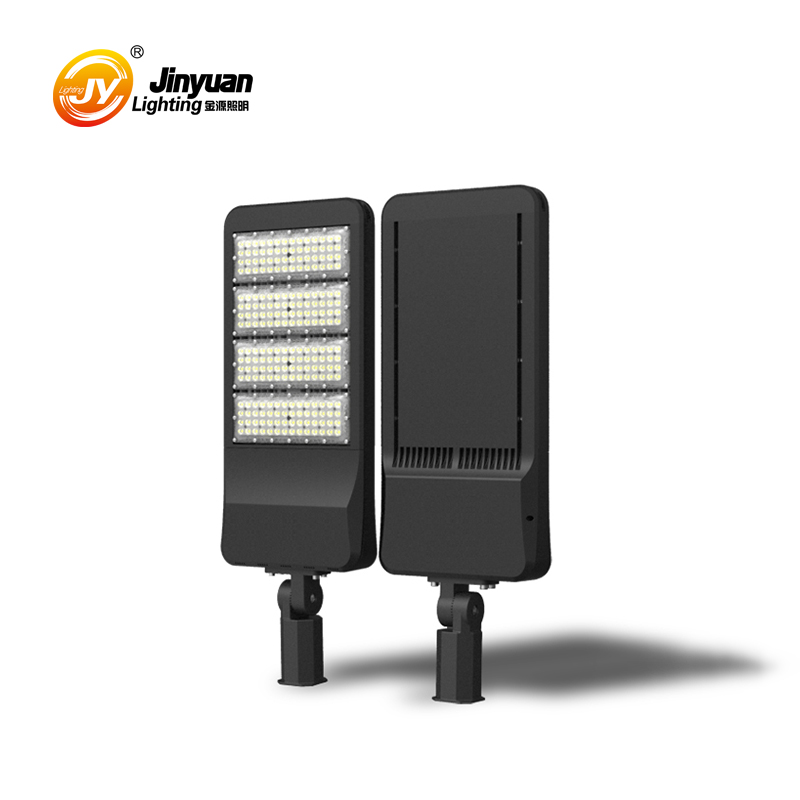 户外IP65 100W LED路灯，用于停车场或车道